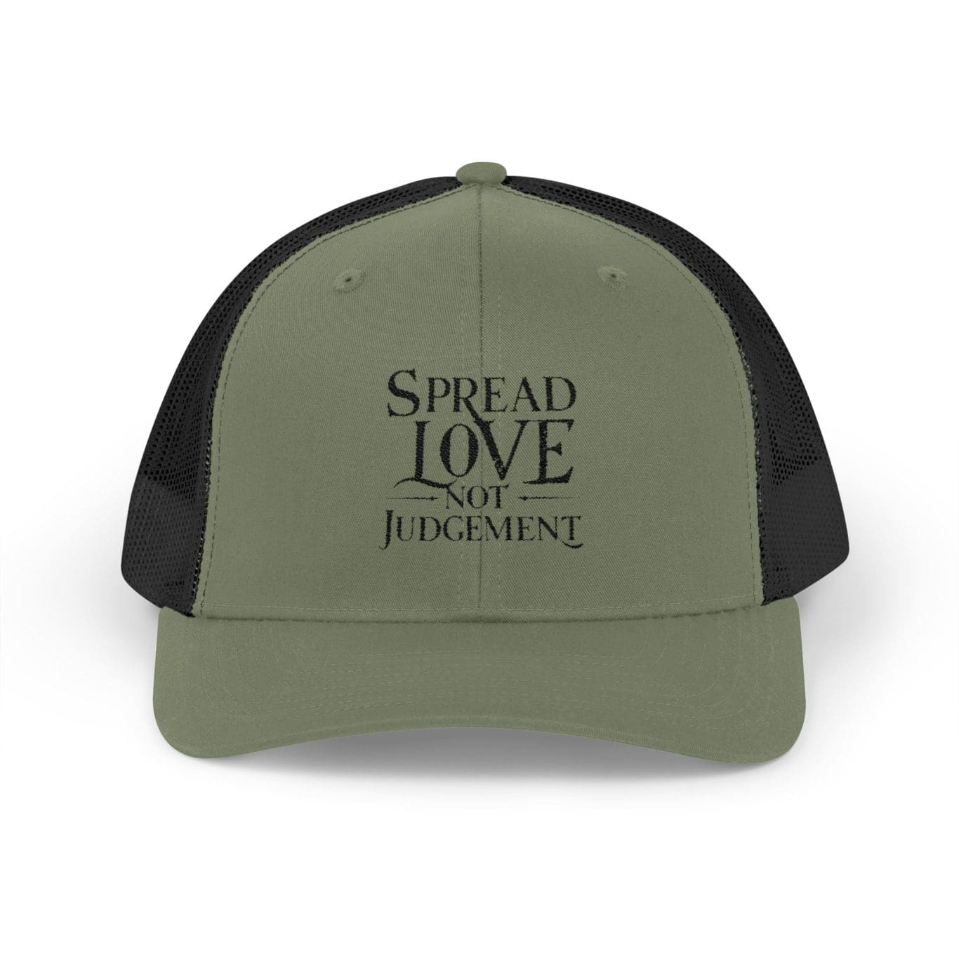 A Snapback Trucker Cap Spread Love Not Judgement TM - Image 25