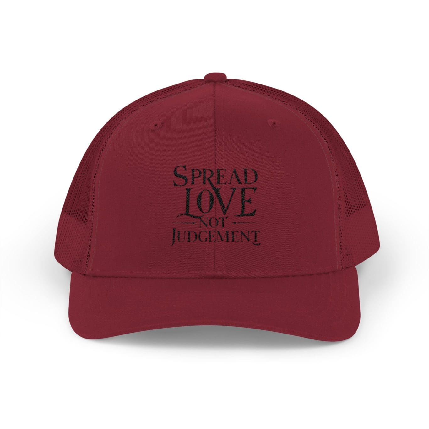 A Snapback Trucker Cap Spread Love Not Judgement TM - Image 46