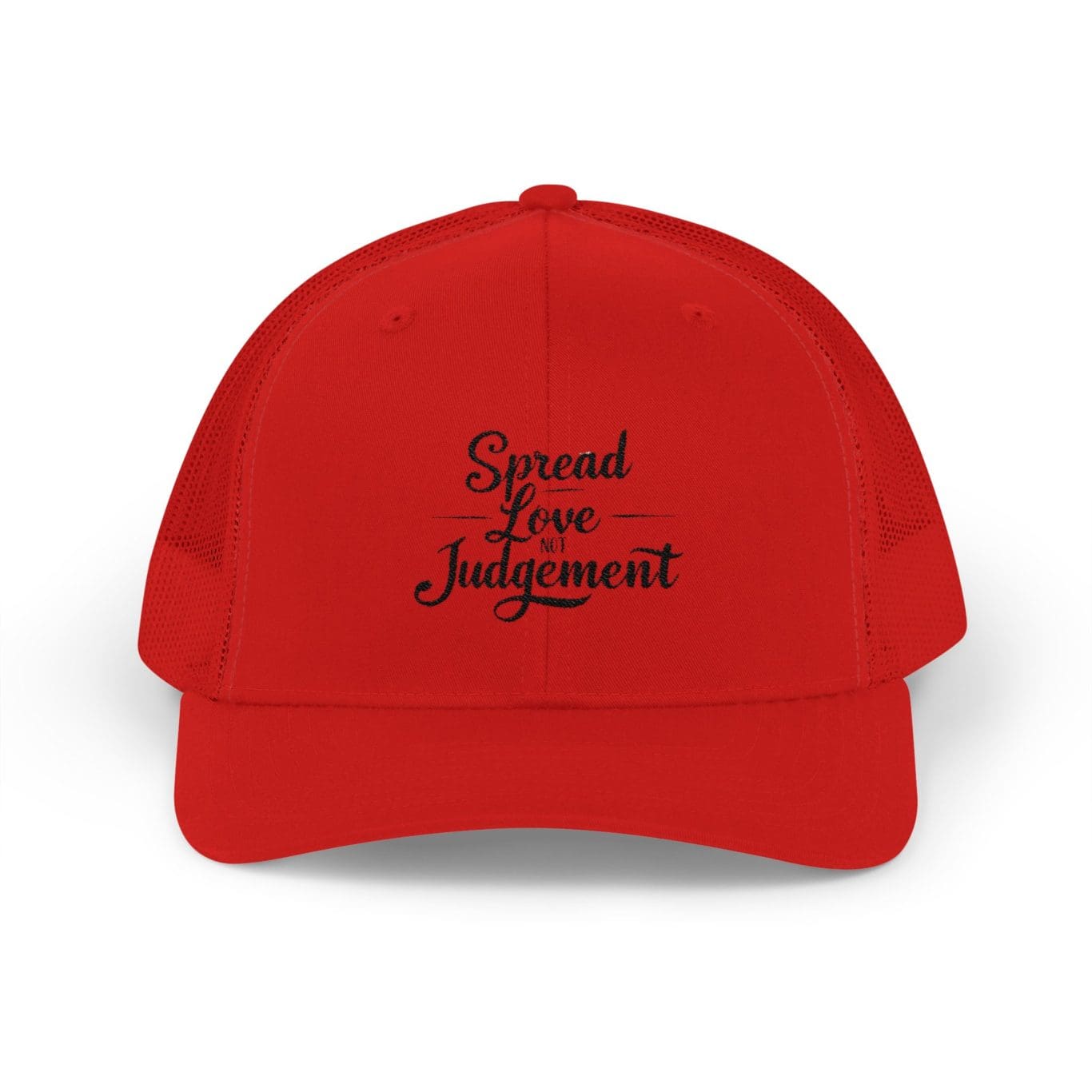 A Snapback Trucker Cap Spread Love Not Judgement TM - Image 10