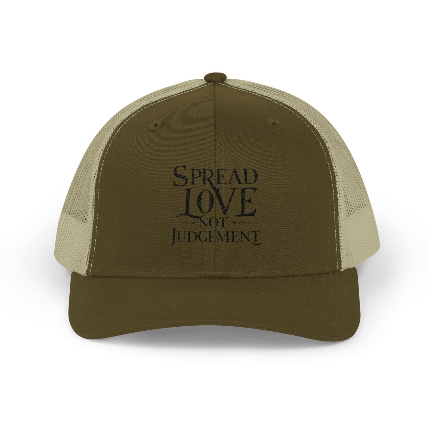 A Snapback Trucker Cap Spread Love Not Judgement TM - Image 34