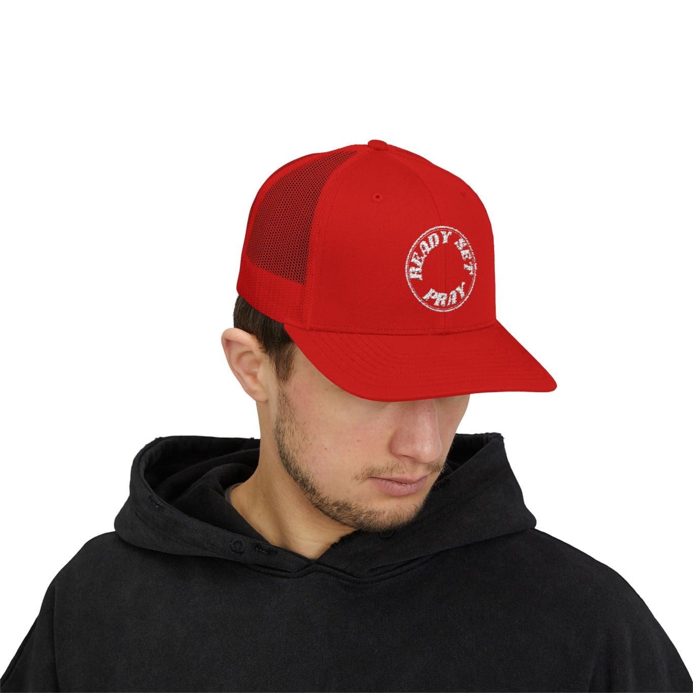 A Snapback Trucker Cap READY SET PRAY TM - Image 11