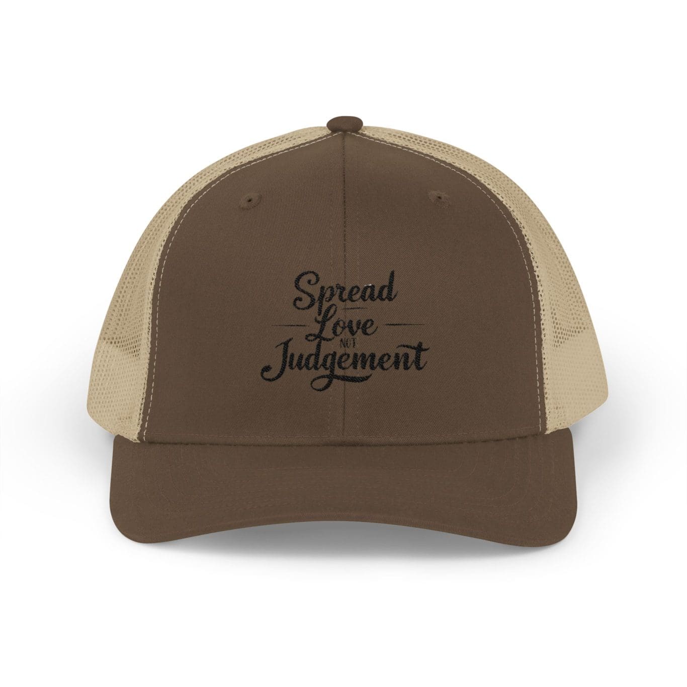 A Snapback Trucker Cap Spread Love Not Judgement TM - Image 31