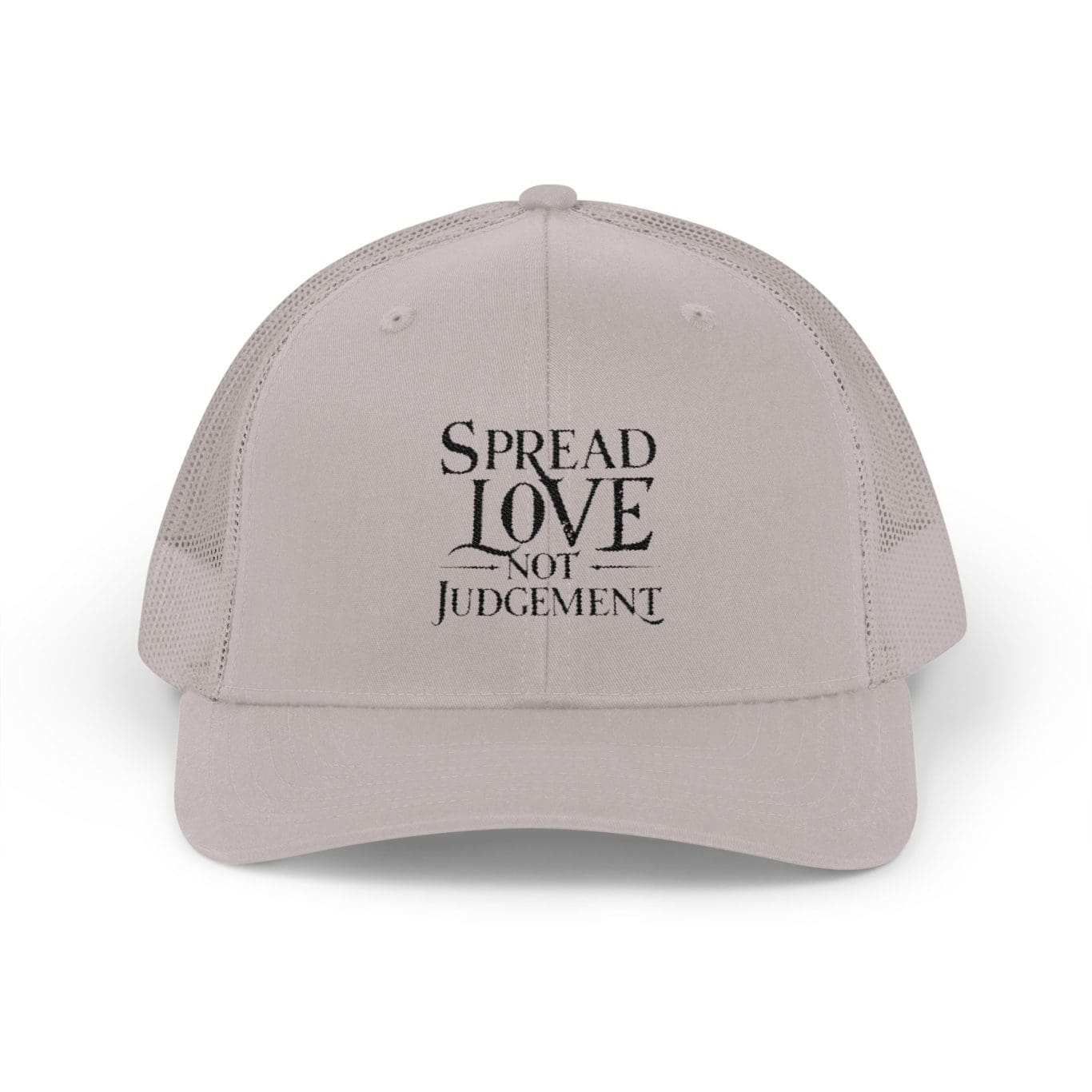 A Snapback Trucker Cap Spread Love Not Judgement TM - Image 7