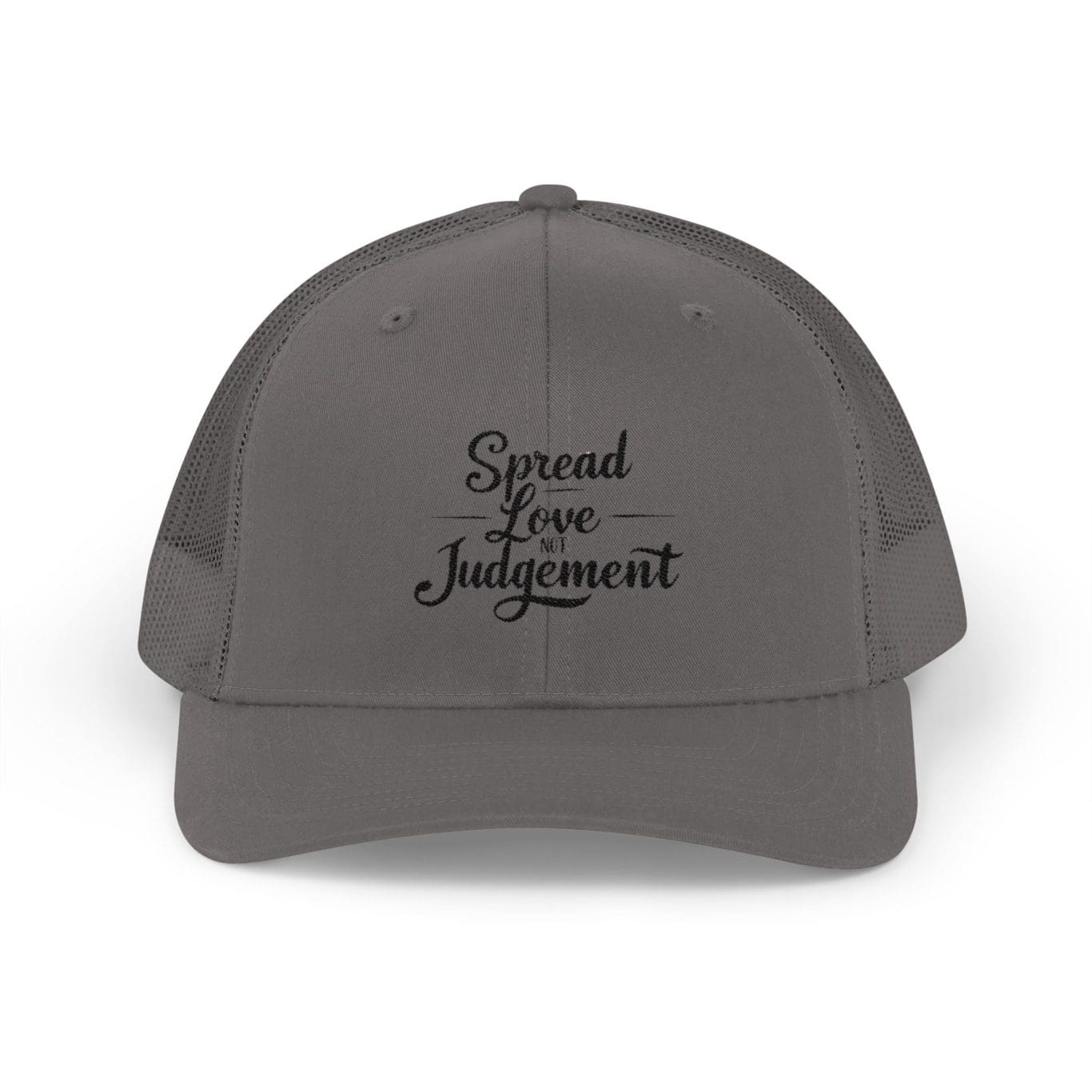 A Snapback Trucker Cap Spread Love Not Judgement TM - Image 13
