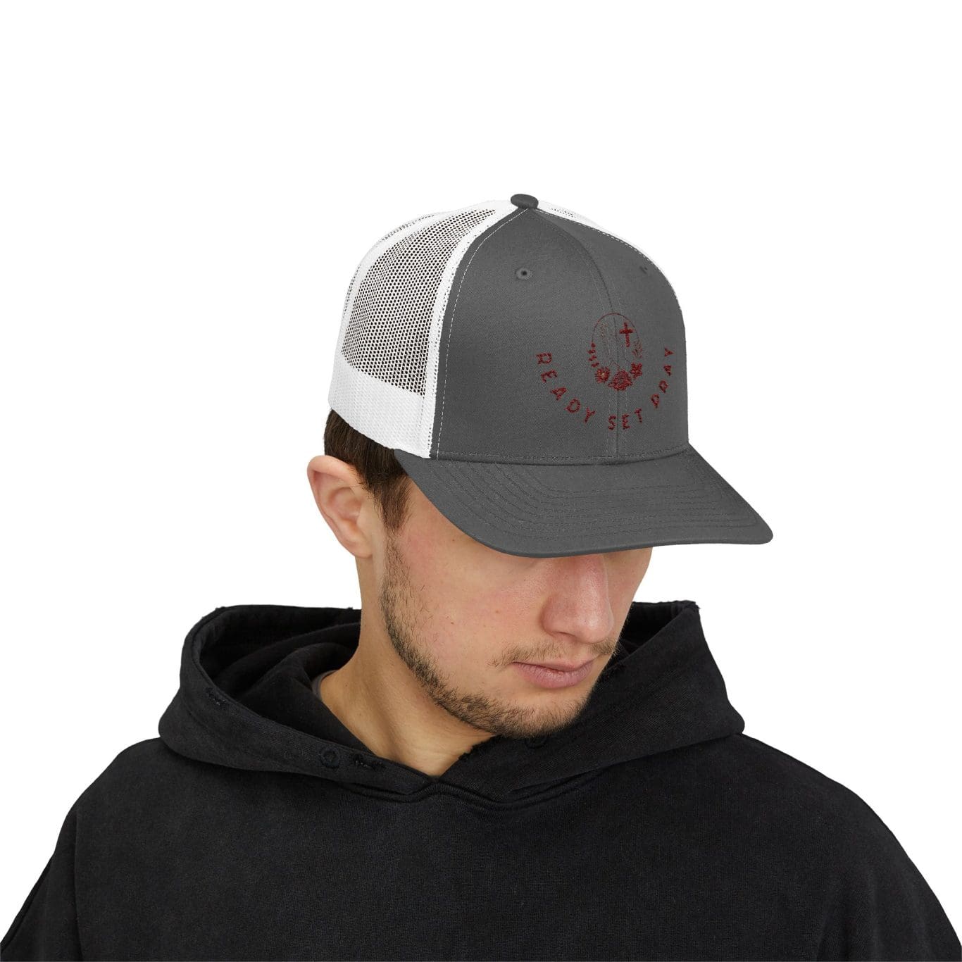 A Snapback Trucker Cap READY SET PRAY TM - Image 18