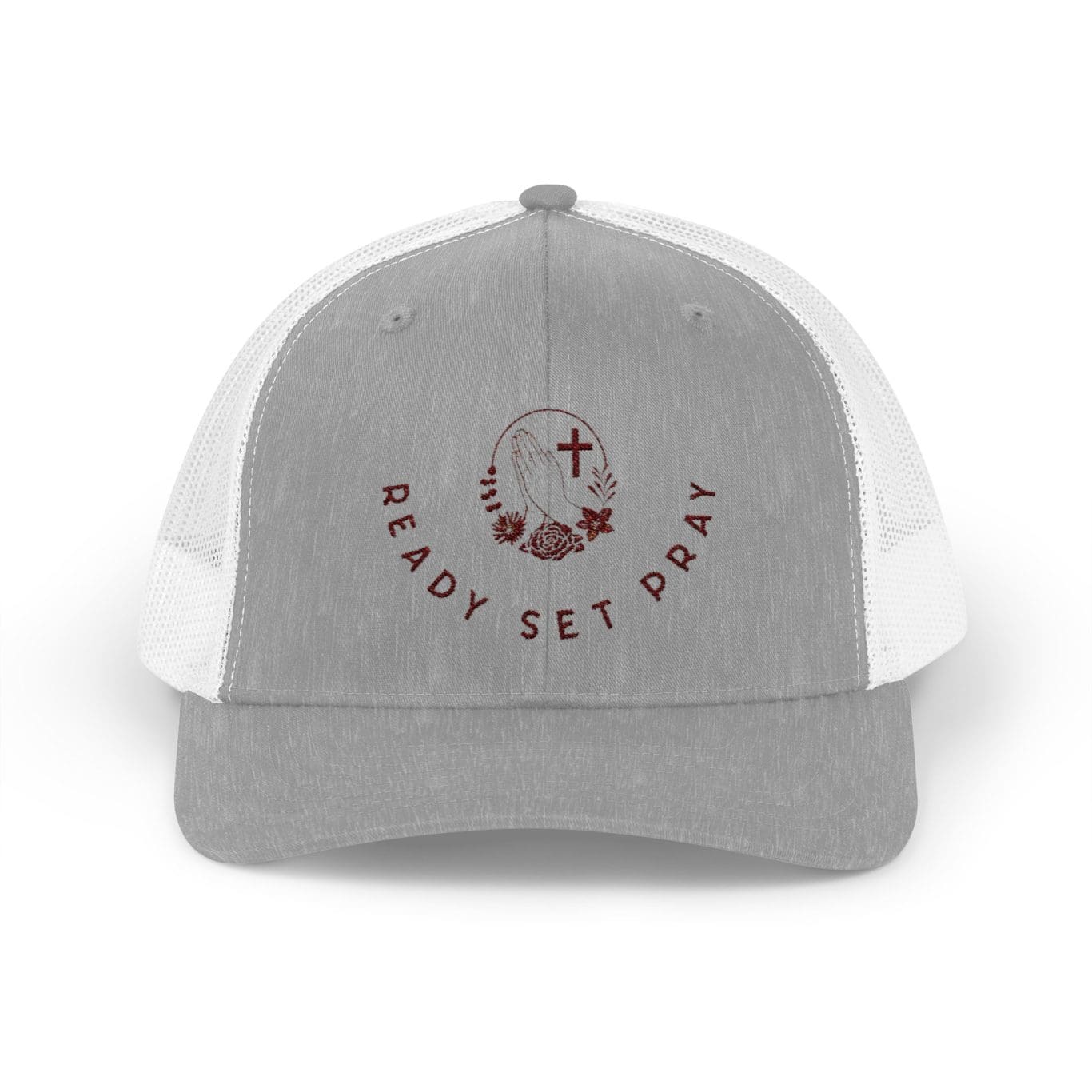 A Snapback Trucker Cap READY SET PRAY TM