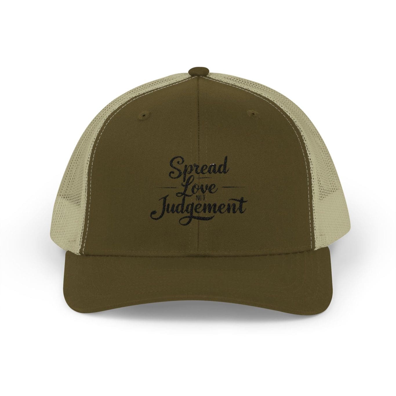 A Snapback Trucker Cap Spread Love Not Judgement TM - Image 37