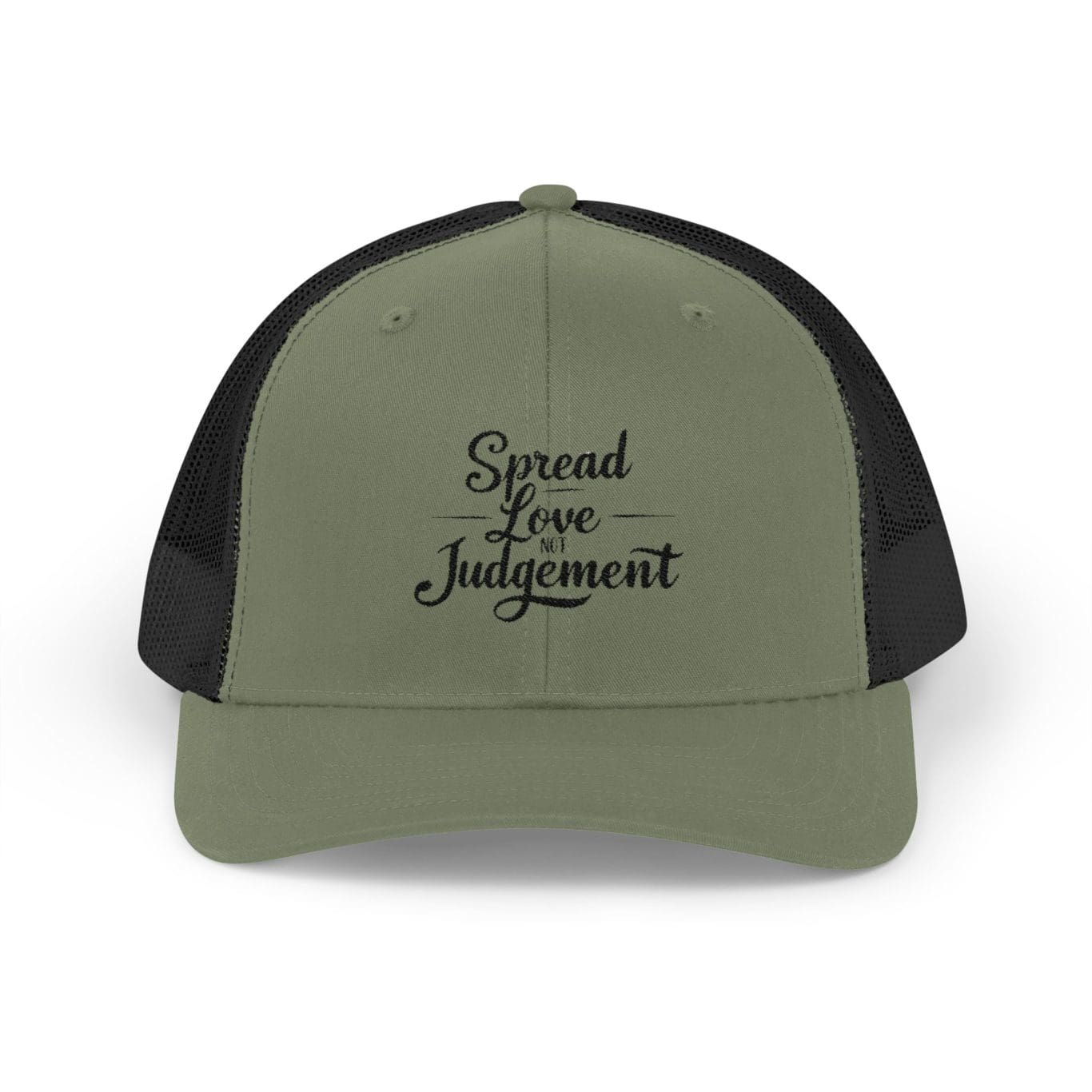 A Snapback Trucker Cap Spread Love Not Judgement TM - Image 25