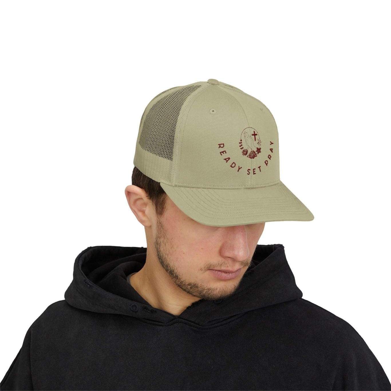 A Snapback Trucker Cap READY SET PRAY TM - Image 33