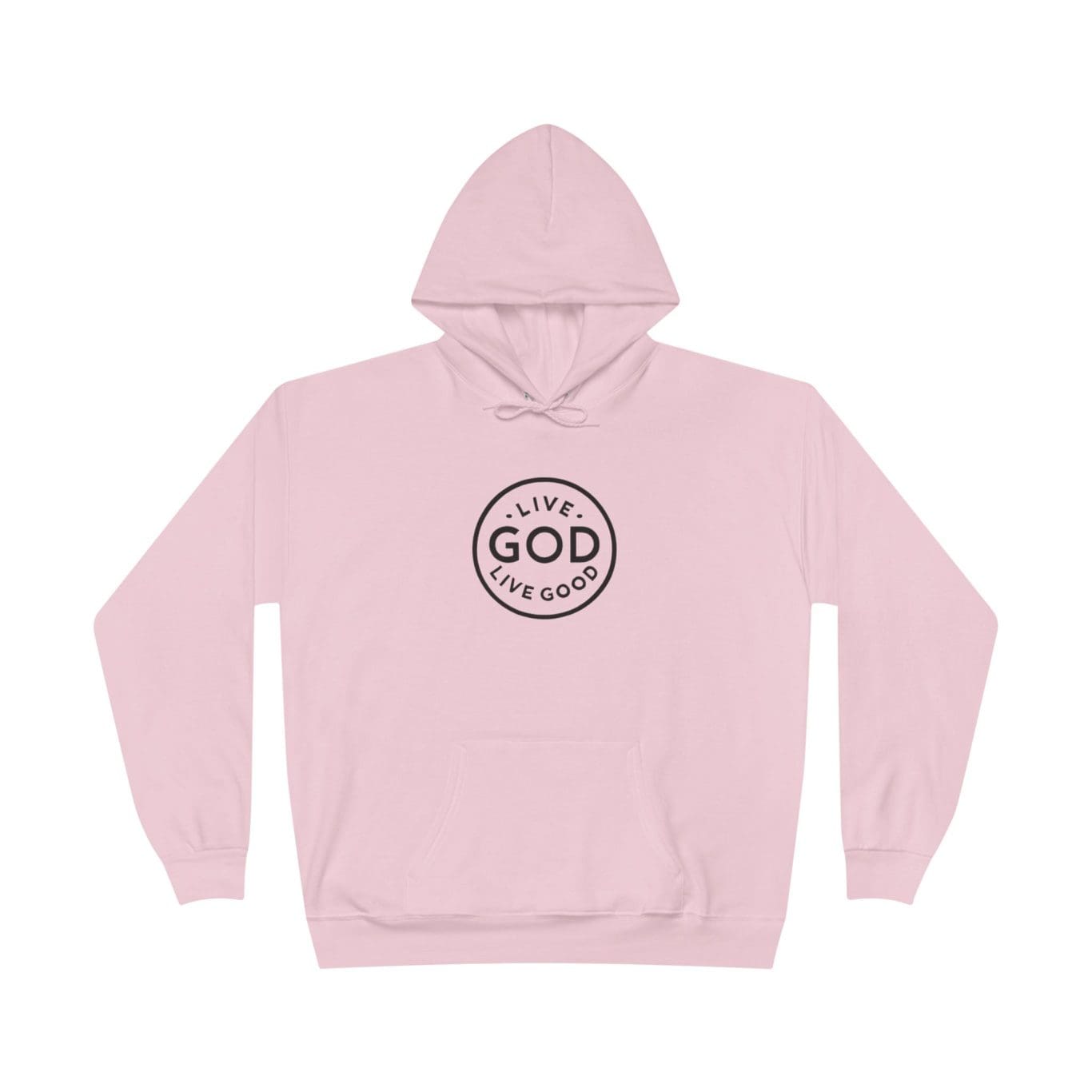 Unisex EcoSmart Pullover Hoodie Sweatshirt LIVE GOD LIVE GOOD TM - Image 31