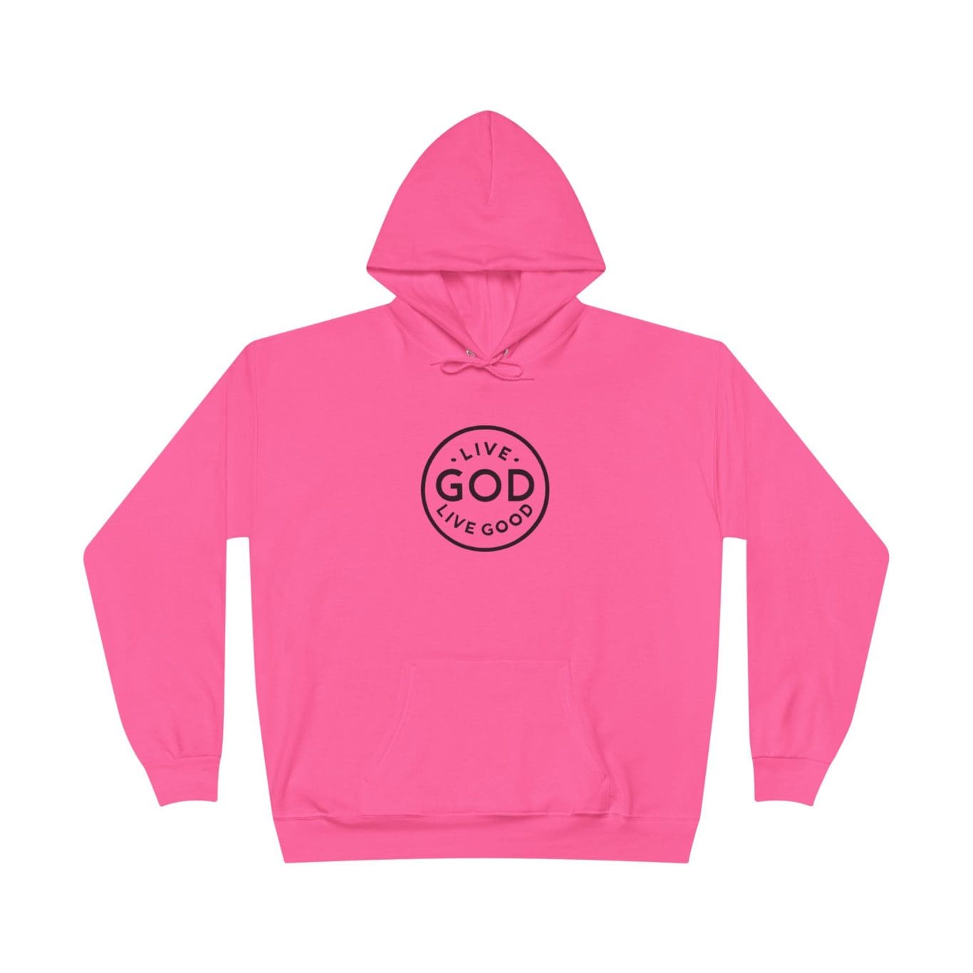 Unisex EcoSmart Pullover Hoodie Sweatshirt LIVE GOD LIVE GOOD TM - Image 34