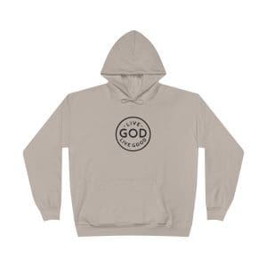 Unisex EcoSmart Pullover Hoodie Sweatshirt LIVE GOD LIVE GOOD TM
