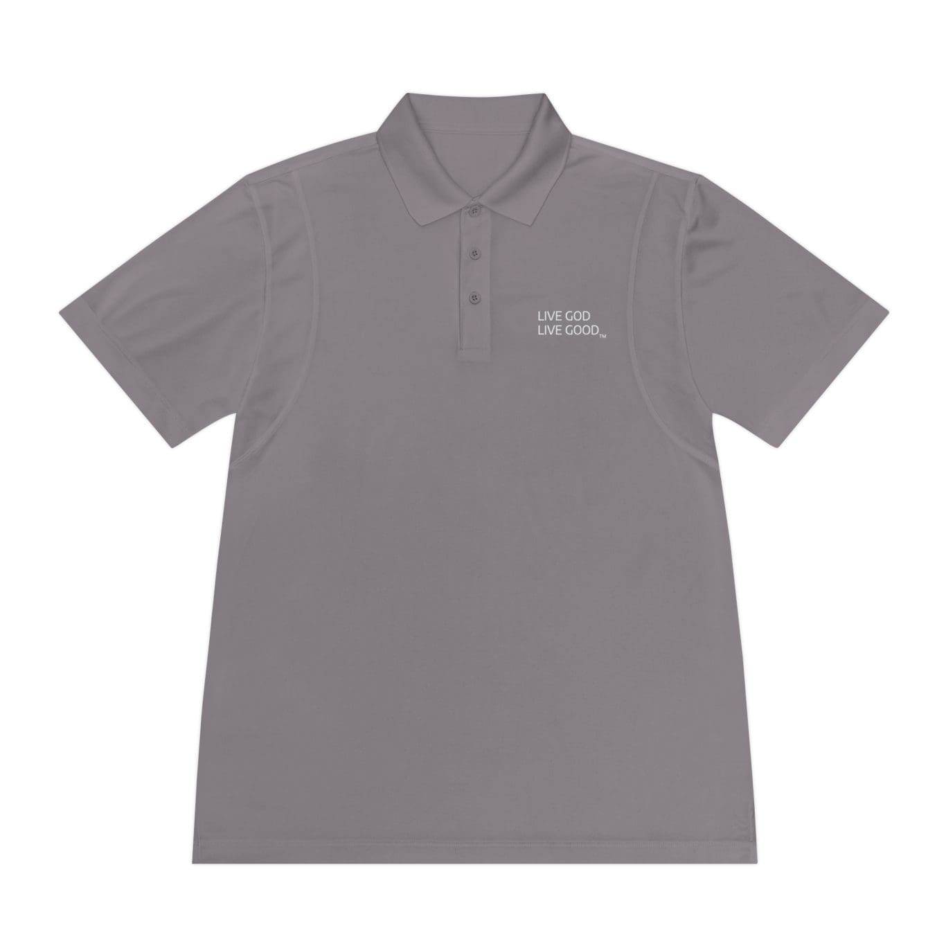 Men's Sport Polo Shirt LIVE GOD LIVE GOOD TM - Image 10