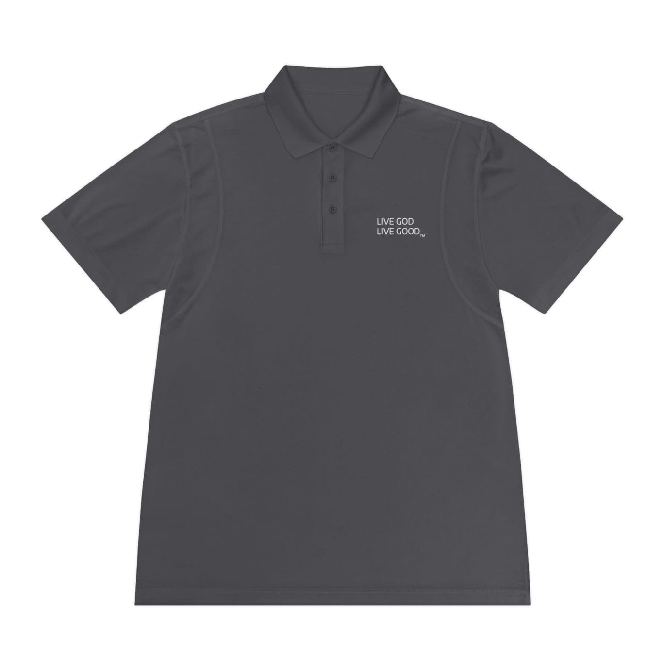 Men's Sport Polo Shirt LIVE GOD LIVE GOOD TM - Image 13