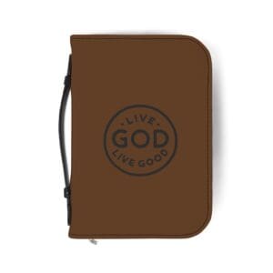 The Bible Cover LIVE GOD LIVE GOOD TM