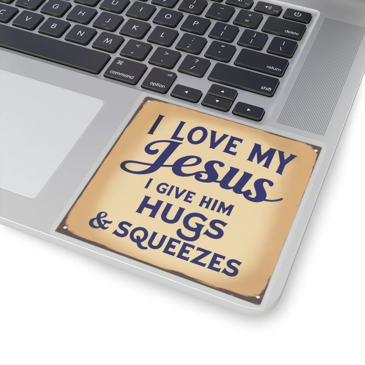 I Love My Jesus I Give Him Hugs & Squeezes Kiss-Cut Stickers TM - Image 14
