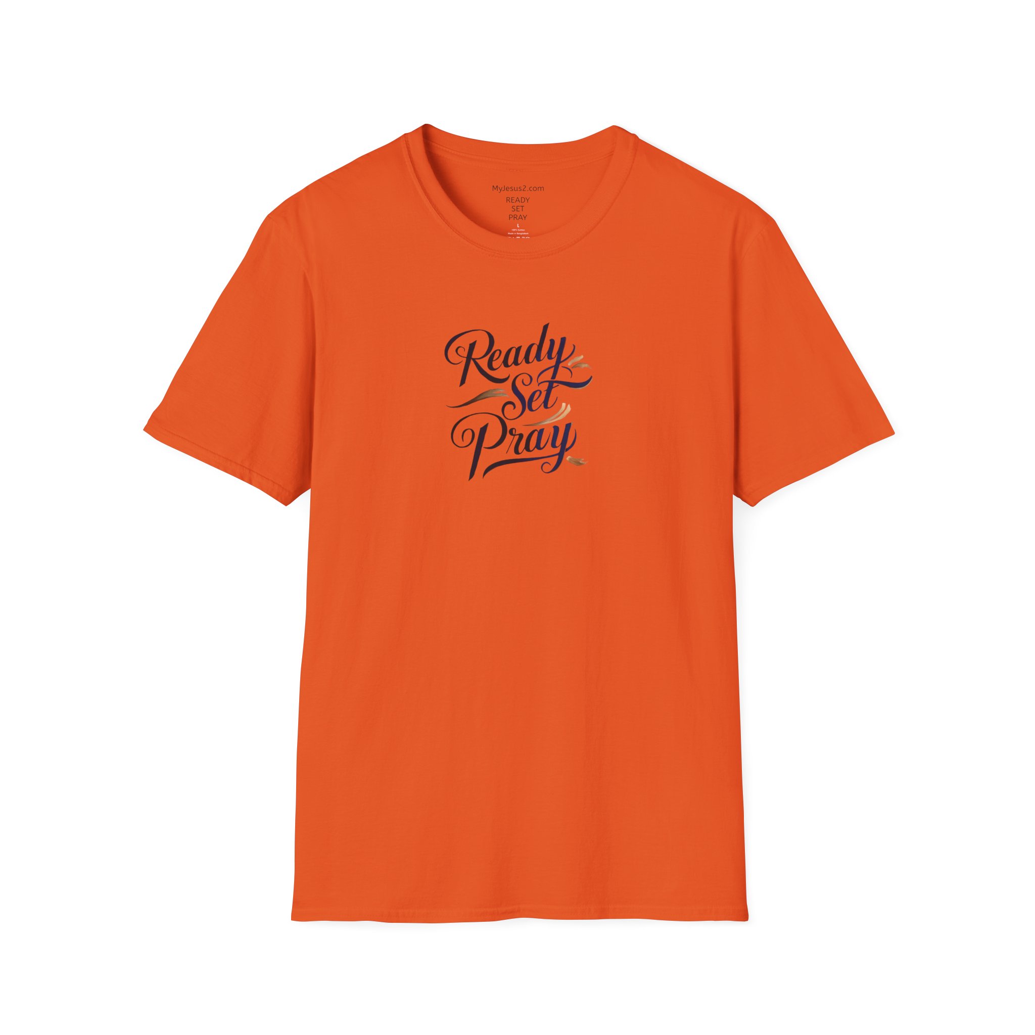 READY SET PRAY Unisex Softstyle T-Shirt TM - Image 11