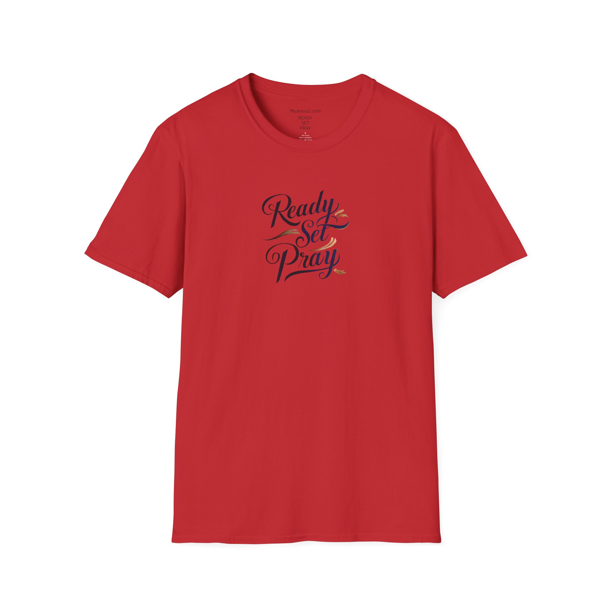 READY SET PRAY Unisex Softstyle T-Shirt TM - Image 5