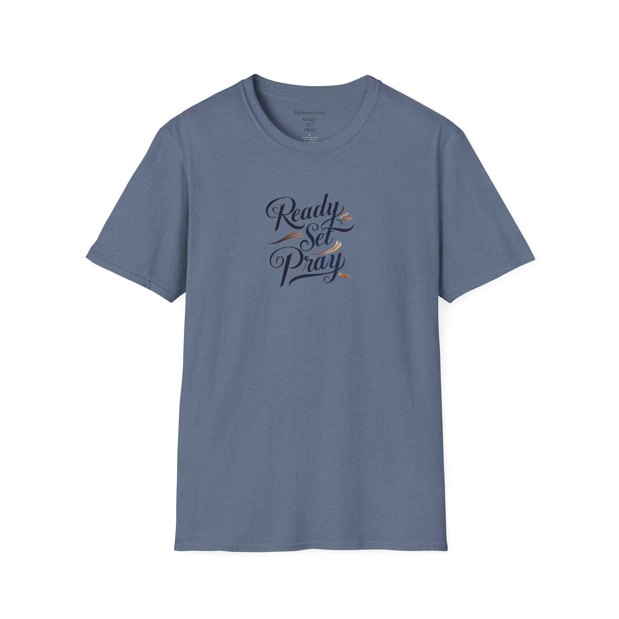 READY SET PRAY Unisex Softstyle T-Shirt TM - Image 15